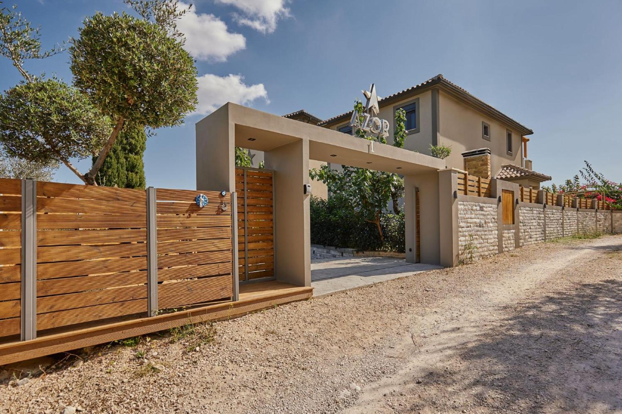 Azor Luxury Villa I Mouzákion Exterior foto